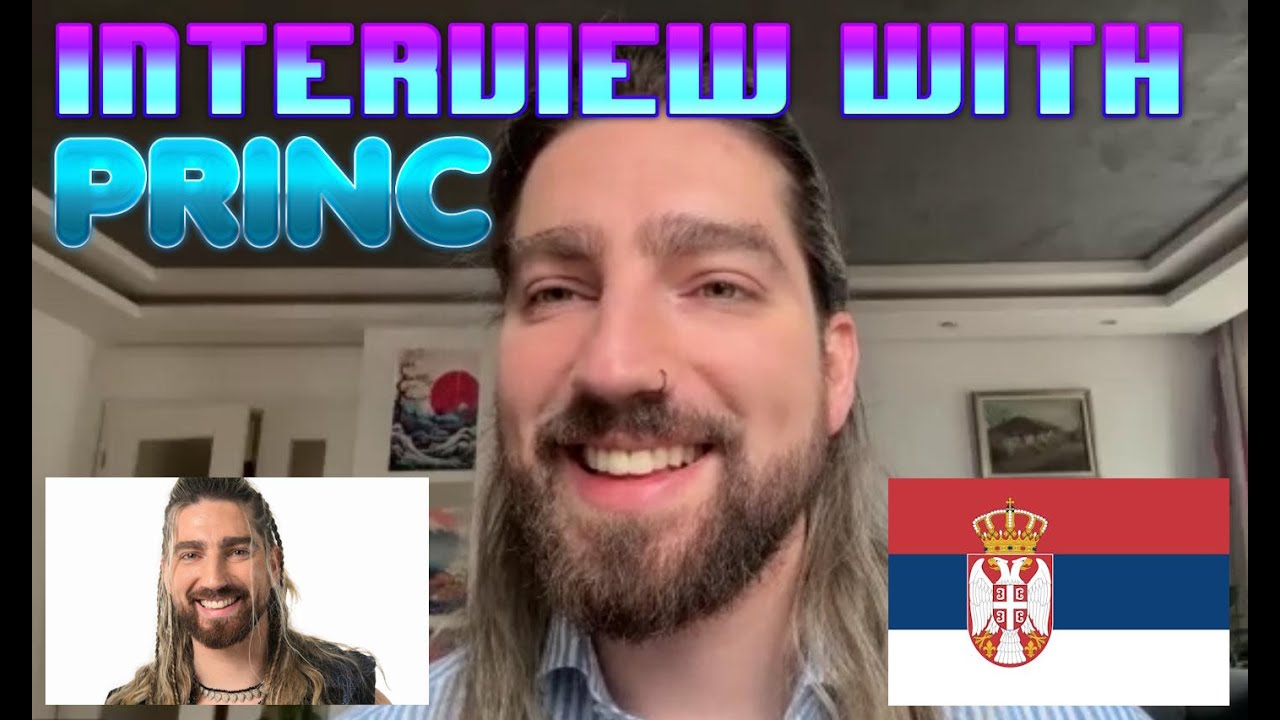 Interview with Princ | 🇷🇸 Serbia - Eurovision 2025 | More than one 'Mila'? Who is she? 🐈😺🥁🎸✝️