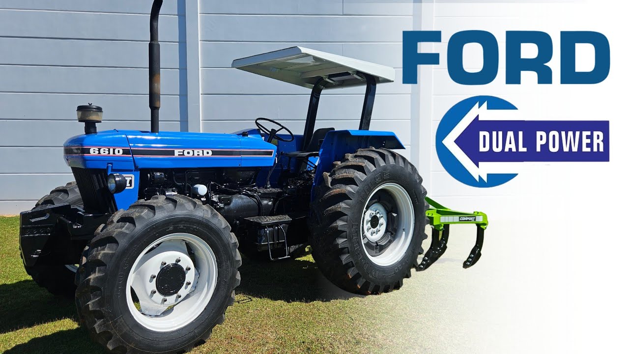 Trator Ford 6610 4x4 - Dual Power