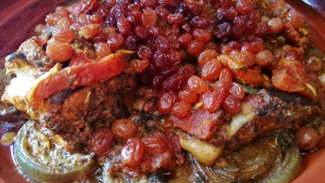 Tajine de poisson(congre)facile et rapide /cuisine marocaine