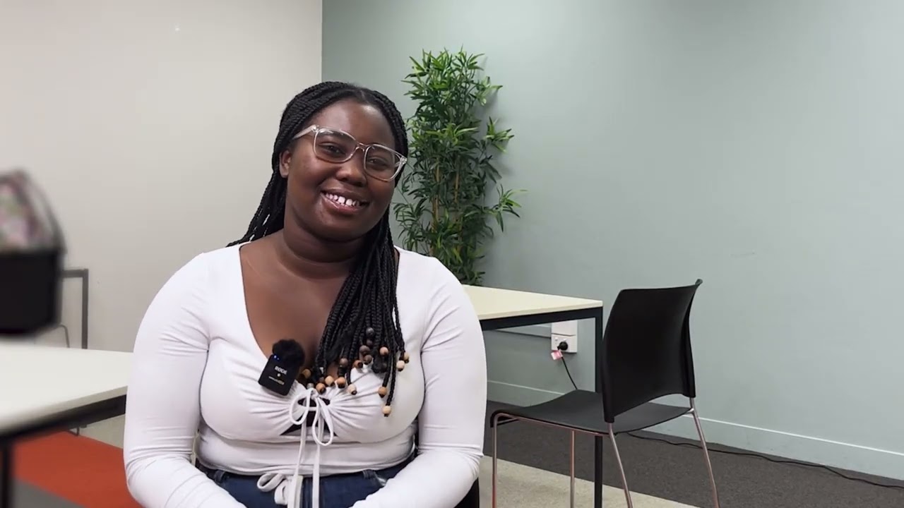 Winner of 2025 ECC Merit Based Scholarship - Nomusa from Zimbabwe