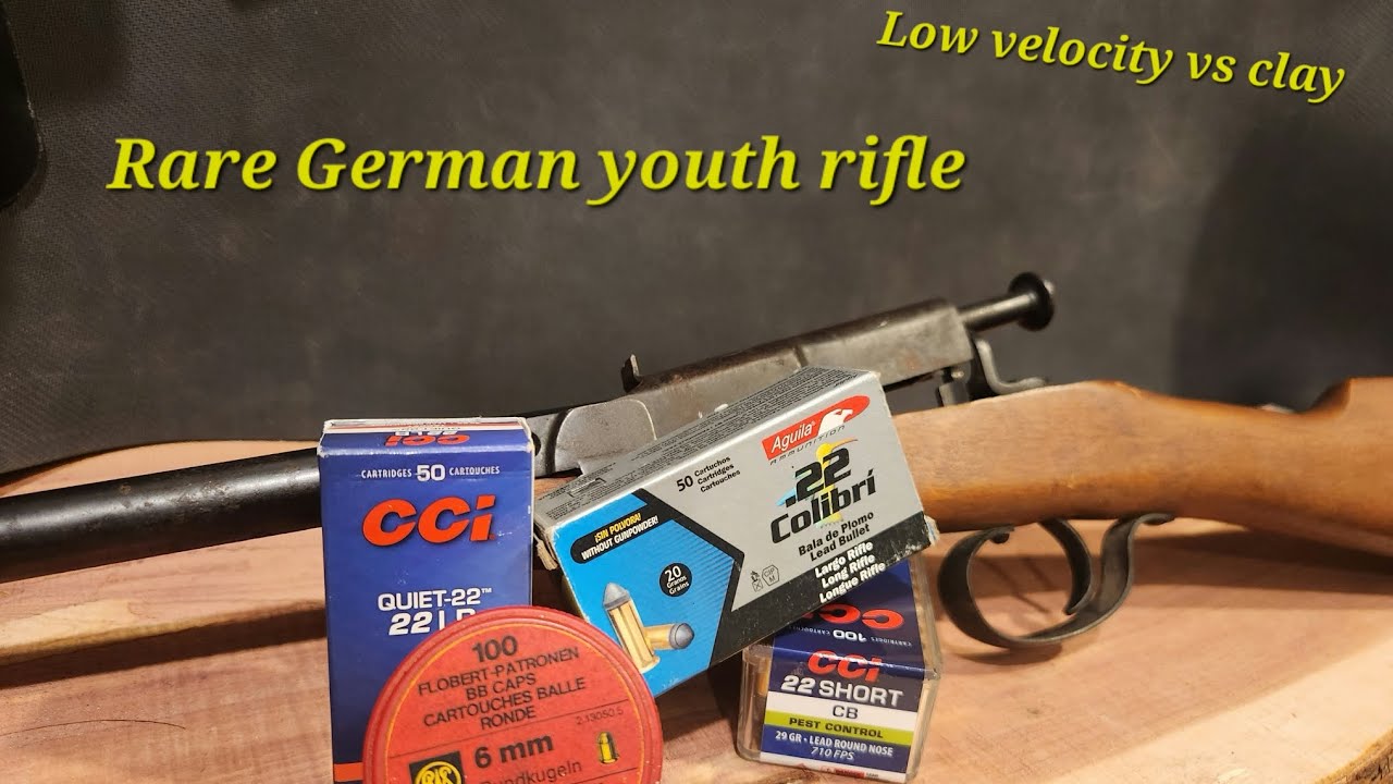 6mm Flobert out of Rare 22lr Youth Rifle