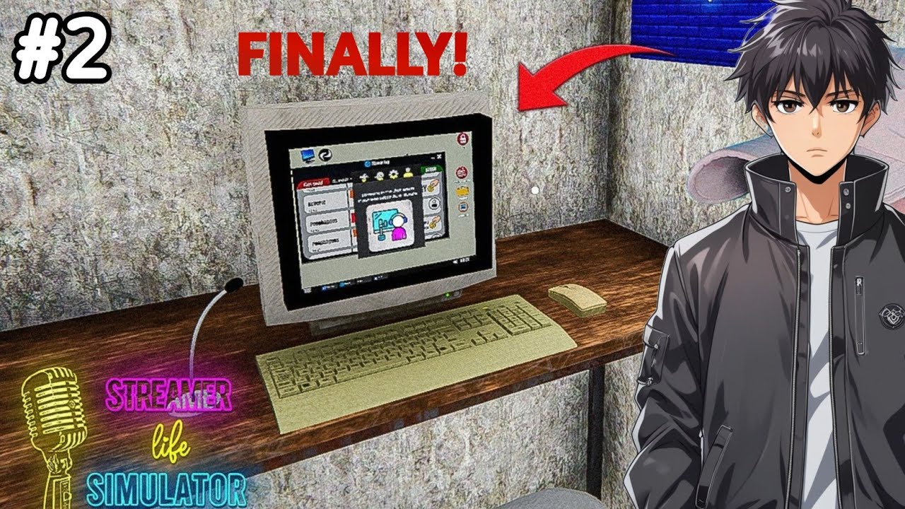 🎮 First Stream in Streamer Life Simulator 😱 | Zero Se Streamer Tak Ka Safar! |Sakti Gamerz 