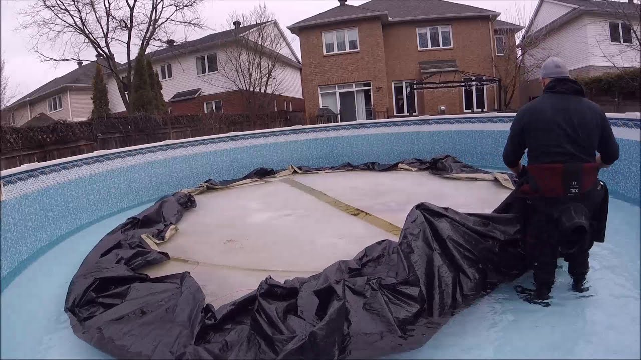 Winter Above Ground Pool Repair