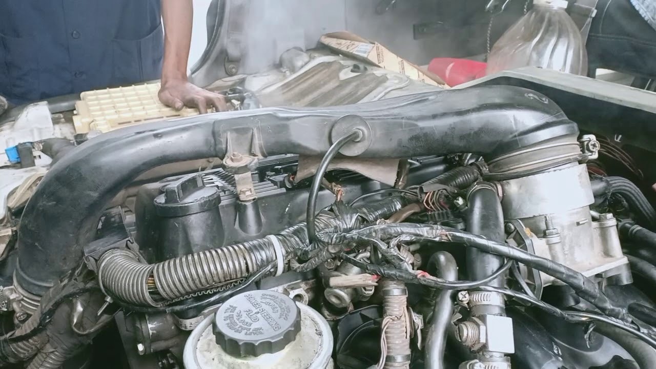 Toyota 2TR Engine start after overhauling.