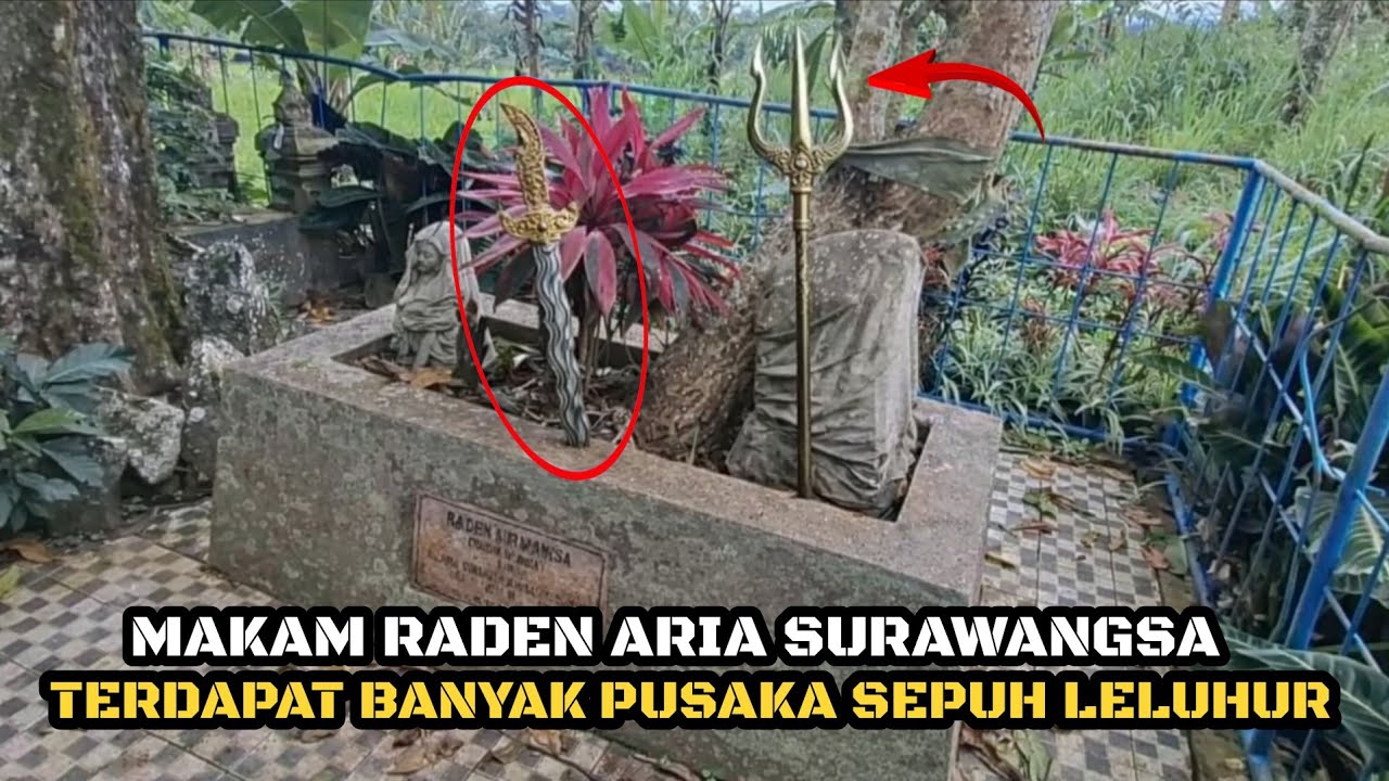 BUKAN MAIN...! Makam Raden Aria Surawangsa Kusumah Berada Di Tengah Sawah