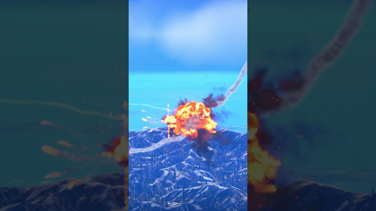 Mountain Strike: Fighter Jet Missile Attack!