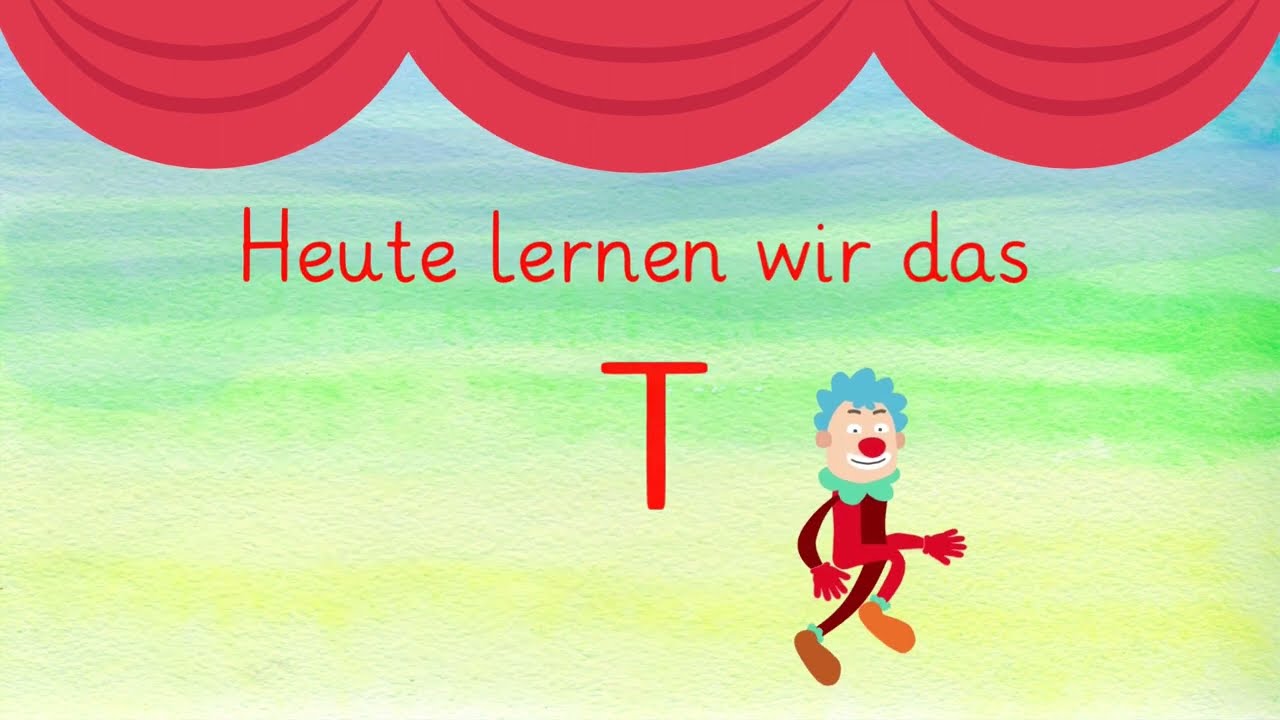 ABC-Lied - Buchstabe T - mit Kiku, dem Clown