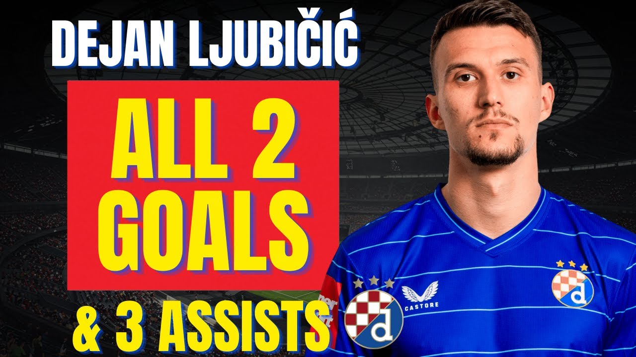 Dejan Ljubičić - ALL 2 GOALS & ASSISTS FOR DINAMO ZAGREB | Skills & Highlights