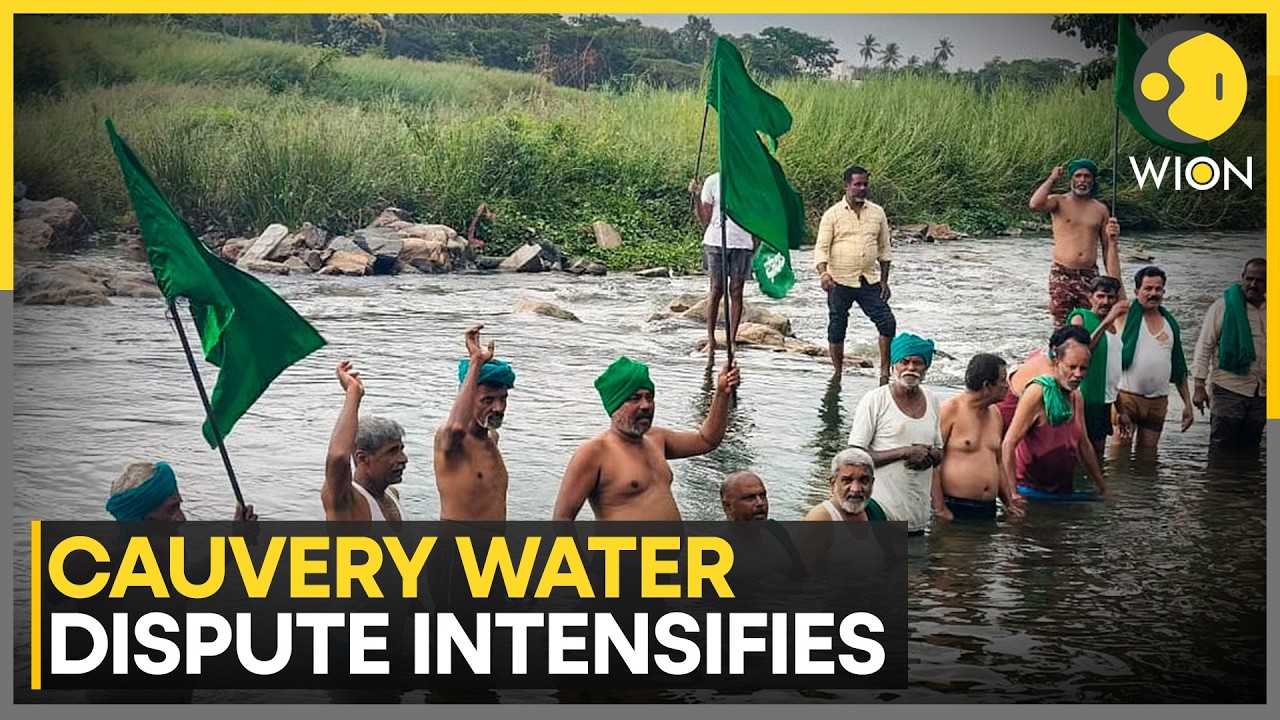 Cauvery Water Row: DMK Stages Protest | 'TVK Neglecting Farmers' Issues' | WION