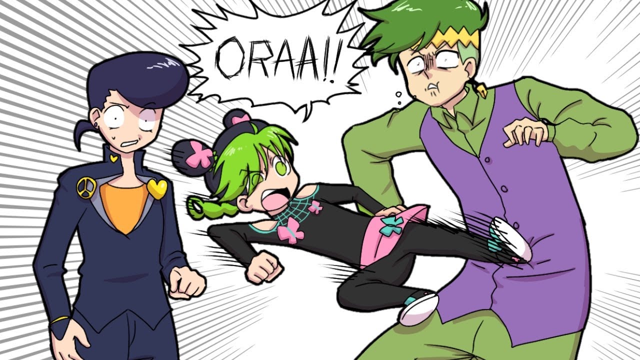 Мемы и озвучка комиксов JoJo (JoJo's Bizarre Adventure)