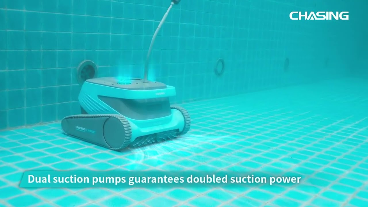 I am CHASING CM600, the Robotic Pool Cleaner