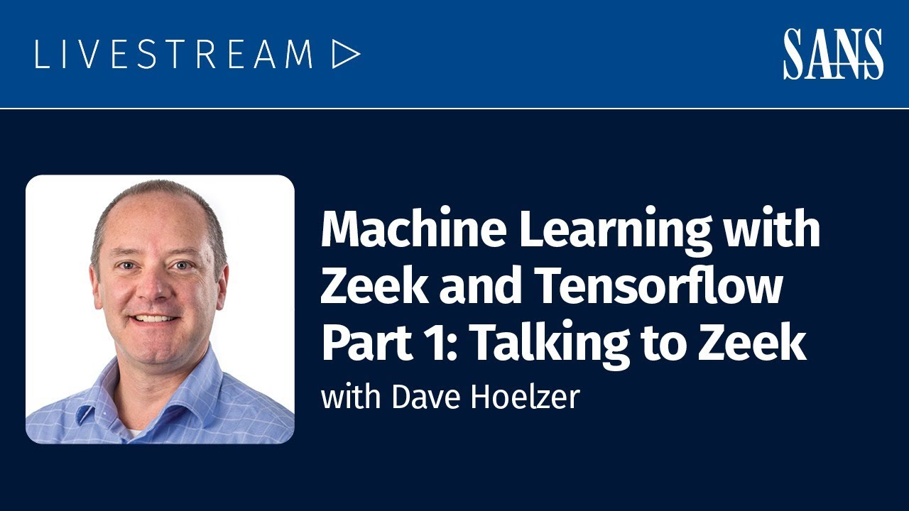 Machine Learning with Zeek and Tensorflow (Part 1): Talking to Zeek