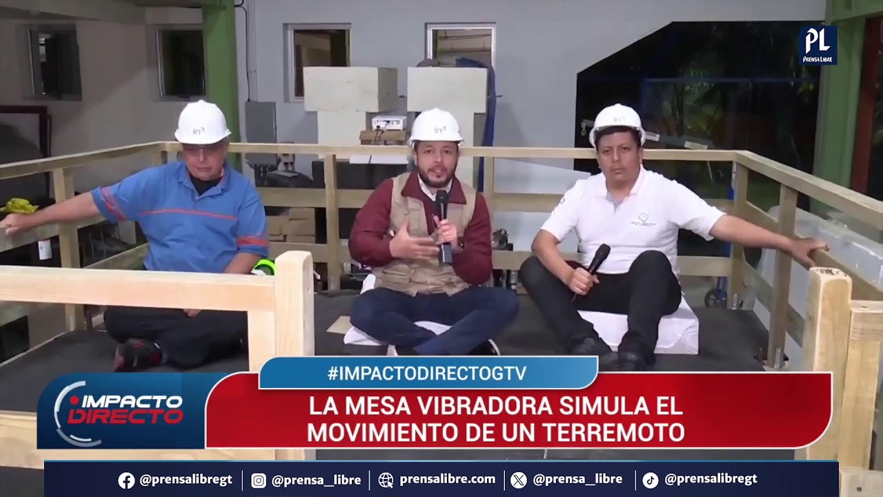 Impacto Directo desde el Servicio Sismológico: así recrean el terremoto de 1976 en Guatemala