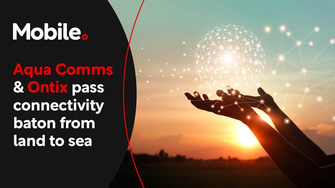 Aqua Comms & Ontix pass connectivity baton from land to sea