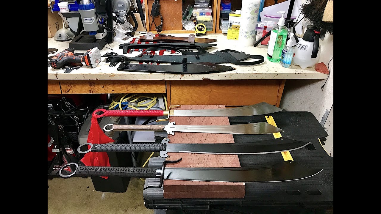 Cold Steel Chinese War Sword, Cold Steel Chinese Machete, Hanwei Dadao Sword, Condor Dadao Sword!