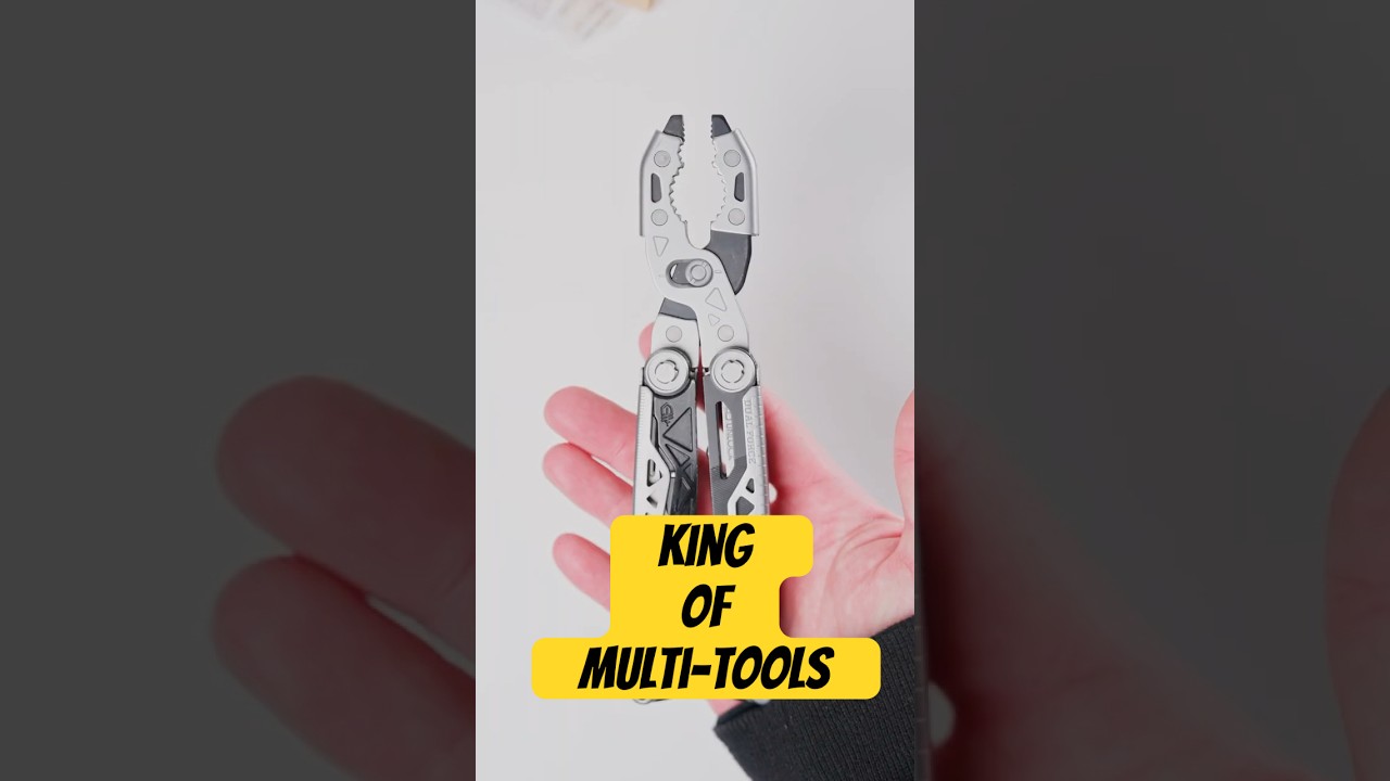 The King of MultiTools? #edc #fixedblade #everydaycarry #multitool  #foldingknife