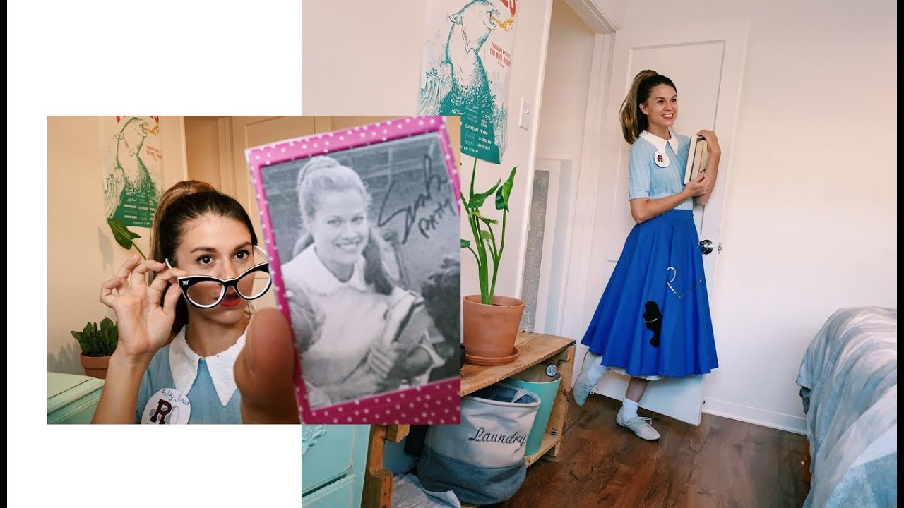 GREASE 1950's Halloween Costume - DIY Patty Simcox