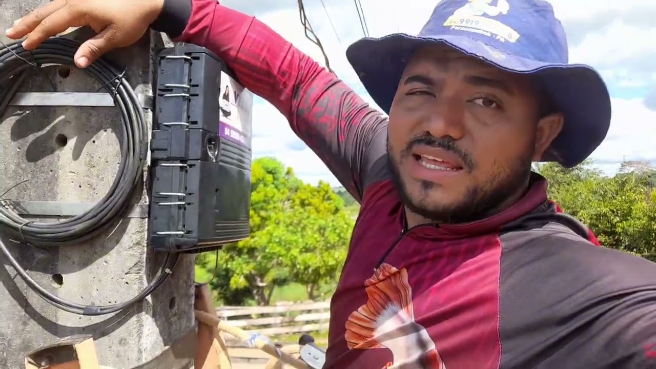 Instalação , novo cliente no FTTH