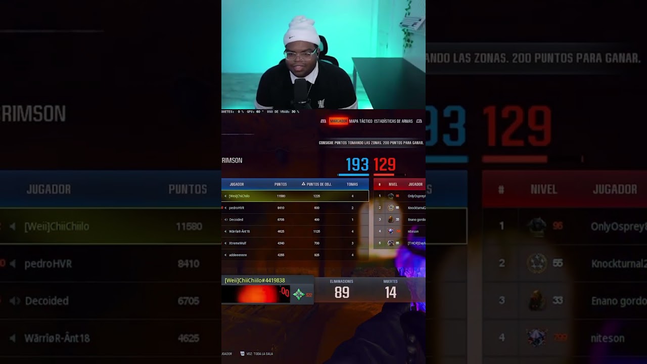 Desert COD Nuke Almost Secured! Streamer's Reaction! #shorts