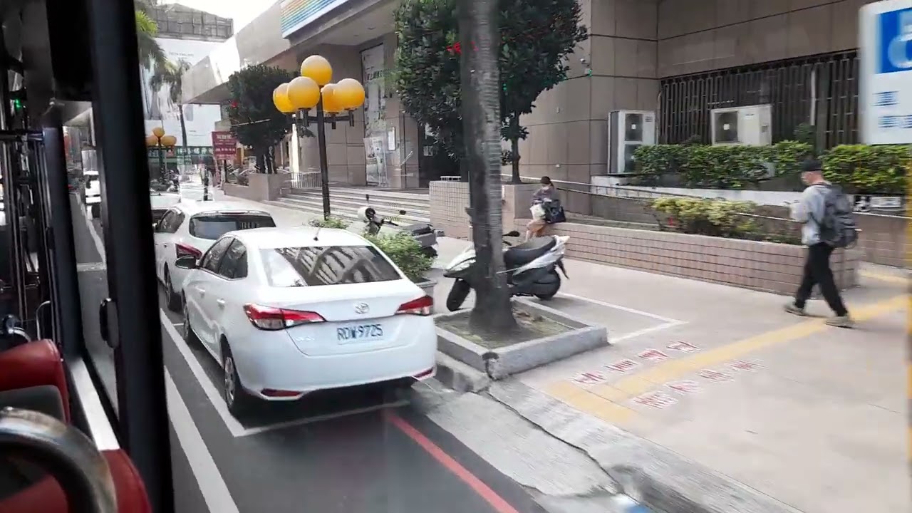 大台南公車(興南客運)藍幹線華德電動巴士 台南車站-安平工業區 2023.11.2