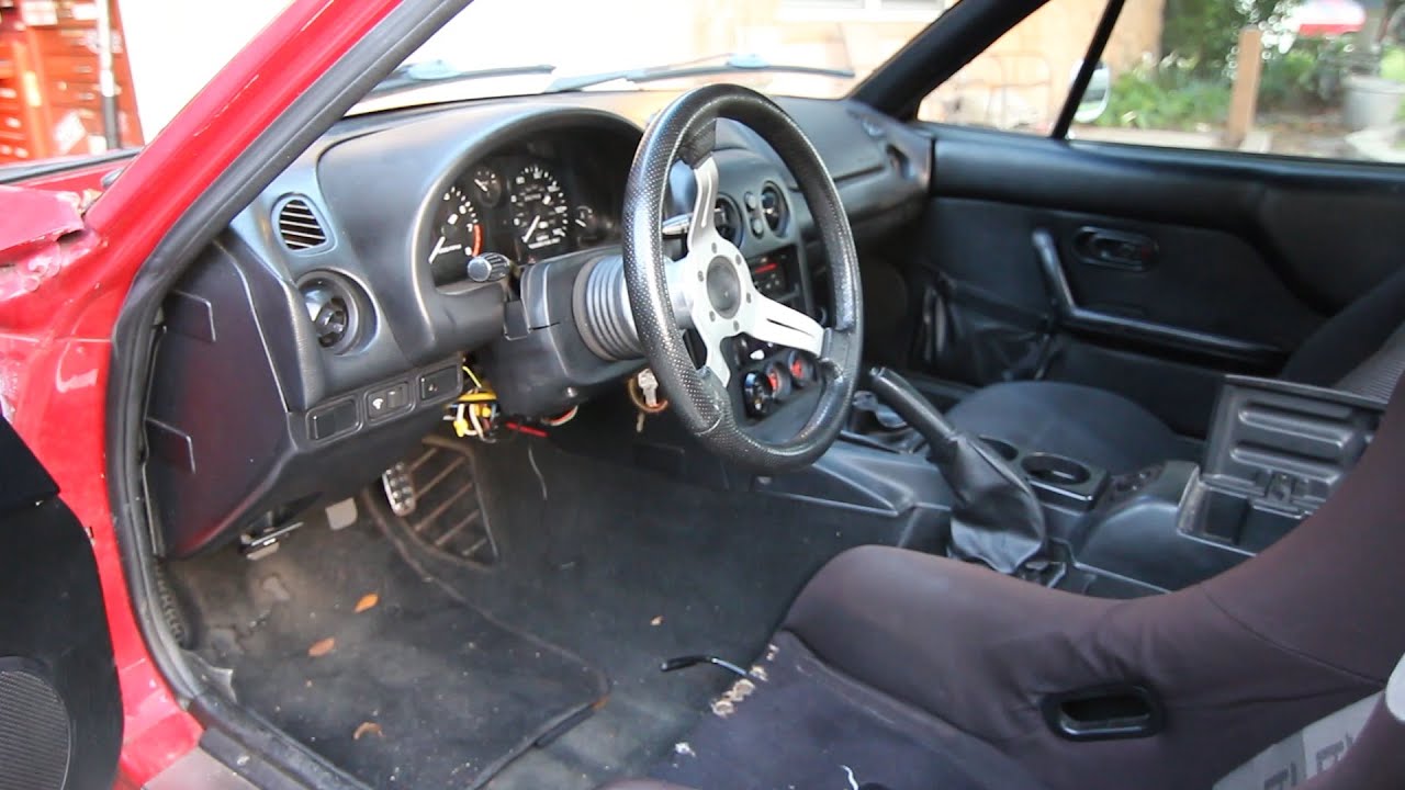 Miata Dash and A/C  Removal