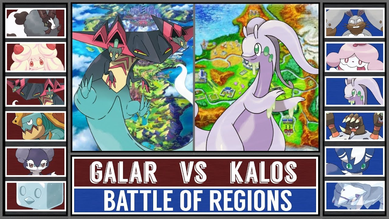 GALAR vs KALOS (Pokémon Sword/Shield)