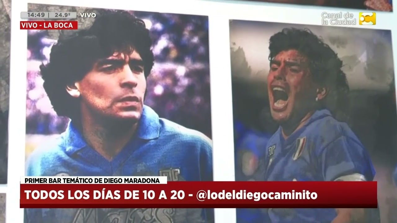 Primer bar tem&aacute;tico de Diego Maradona | HNT 14|