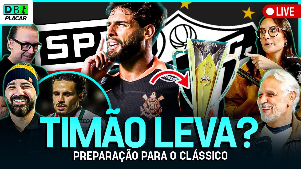 CORINTHIANS NA FINAL DA SUPERCOPA, ADEUS VEIGA E TEM SAN-SÃO NO FIM DE SEMANA | Debate Placar