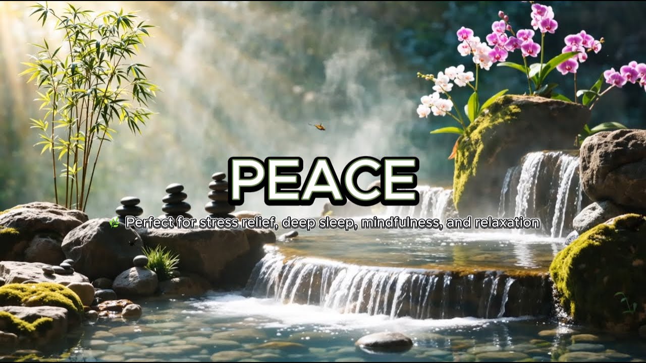 Peaceful and gentle piano music for relaxation & Sleep well