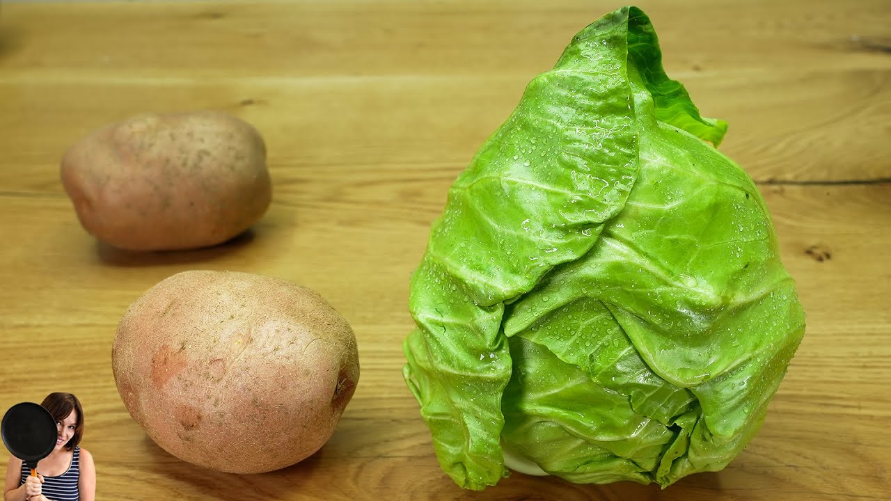 Если у вас дома есть картошка или капуста. 😋3 рецепта быстро, просто и очень вкусно. АСМР