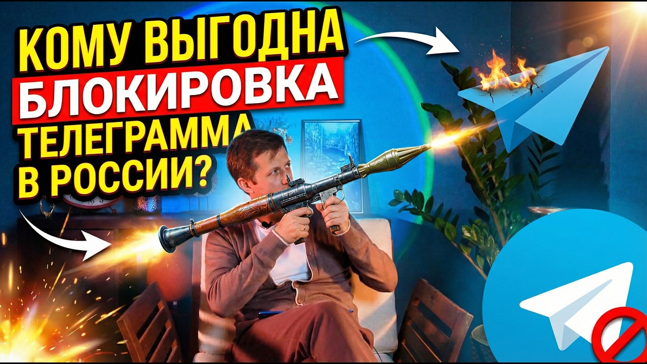 Кому выгодна блокировка Телеграмм в России?