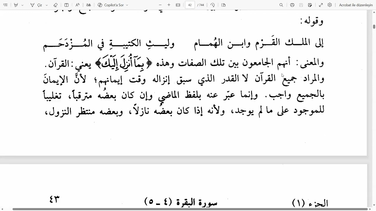 Nesefi Tefsiri (Bakara Suresi5)