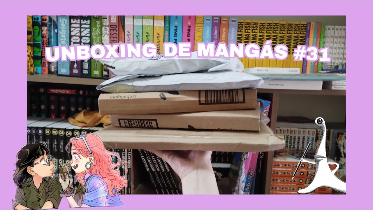 UNBOXING DE MANGÁS #31 - começando coleções