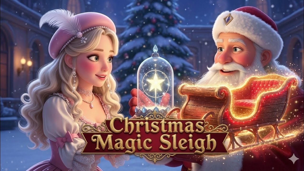 Flora and Dragos | A Christmas Journey #animation
