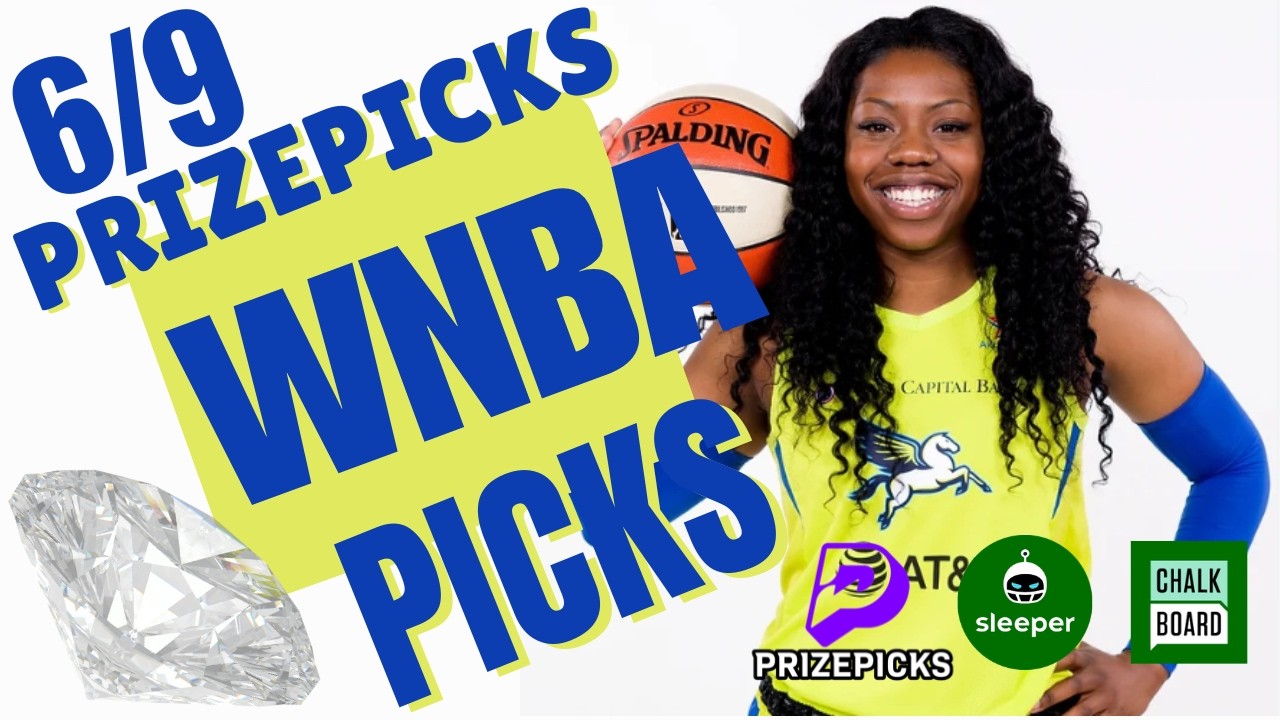 MY TOP WNBA PICKS FOR TODAY | WNBA PRIZEPICKS 6/9/2026 TUESDAY