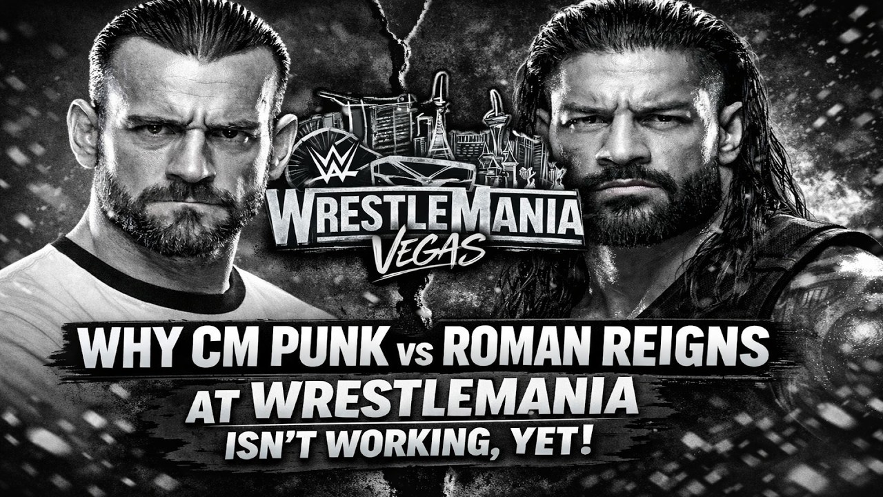 Why CM Punk vs Roman Reigns at Wrestlemania 42 Isn’t Working Yet