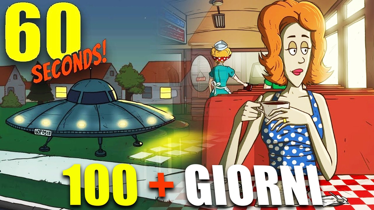 100 + GIORNI NEL RIFUGIO CON LA MAMMA DI 60 SECONDS !!