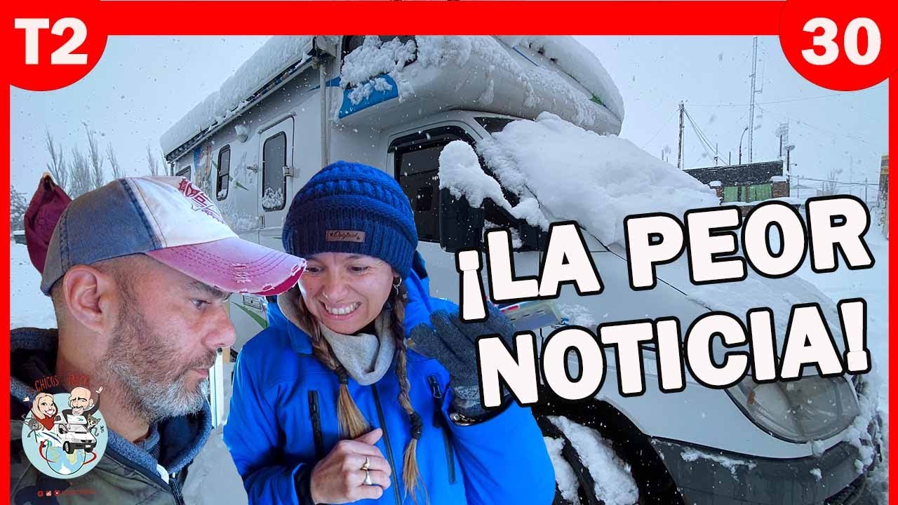 |T2.E29| cuando estábamos listos para cruzar a CHILE, pasaron COSAS ❄️😳 Varados en la cordillera