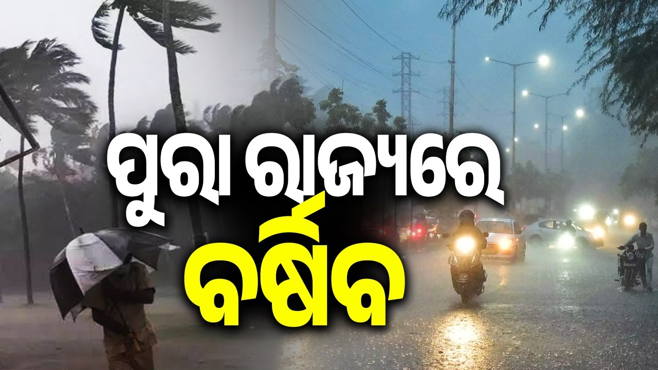 ପୁରା ରାଜ୍ୟରେ ବର୍ଷିବ | IMD Predicts Statewide Rain, Issues Weather Alert for Odisha | Kalinga TV
