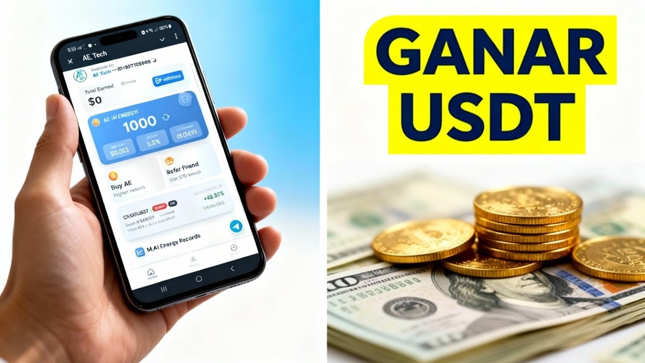 AE-TECH🤑Bot de telegram ✅️  Genera usdt 🫣Pagos 🆗️ Prueba de pago🤯