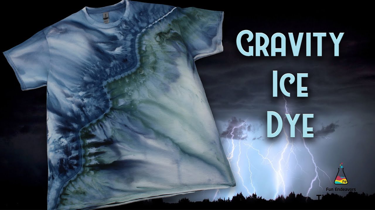 Lightning Gravity Ice Dye Tie Dye