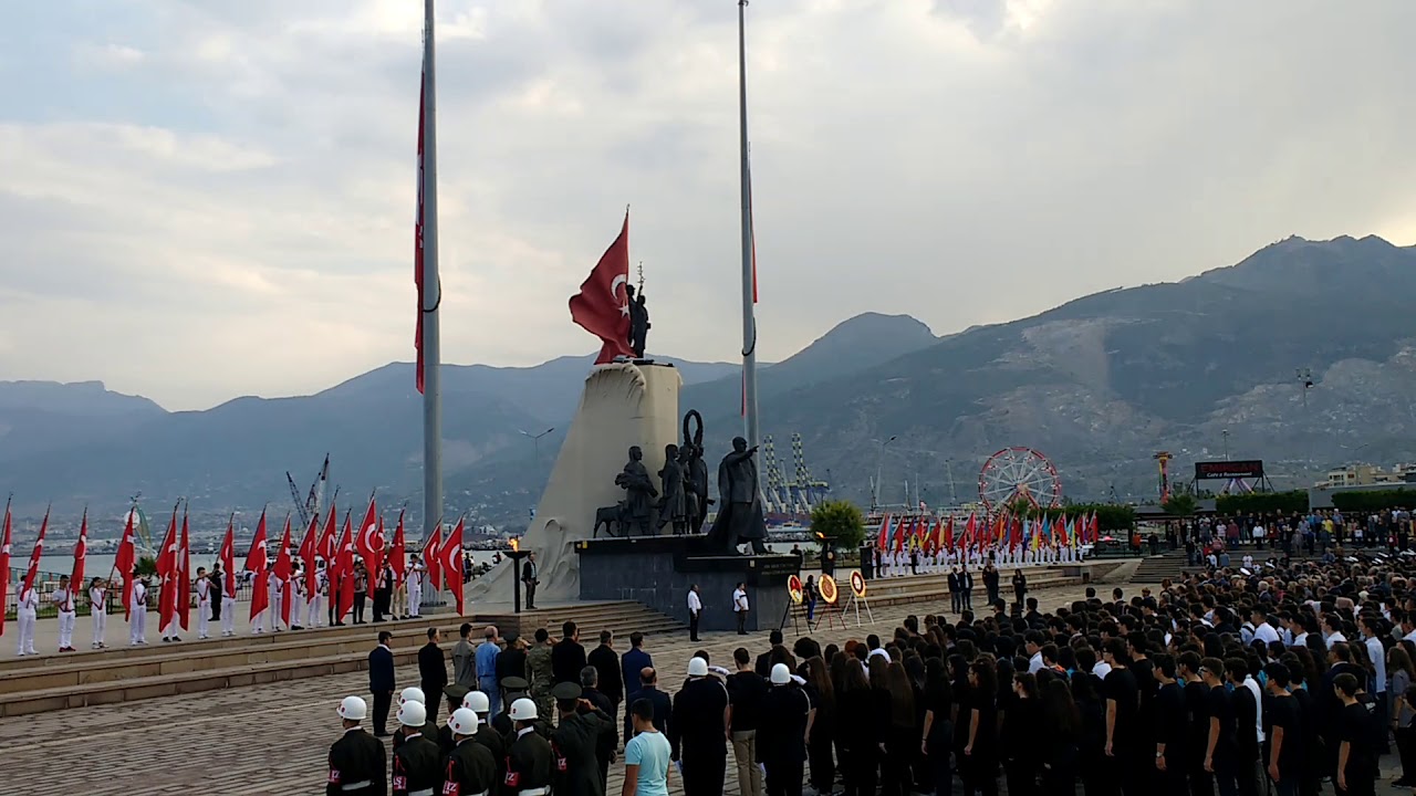 İskenderun'da 10 Kasım