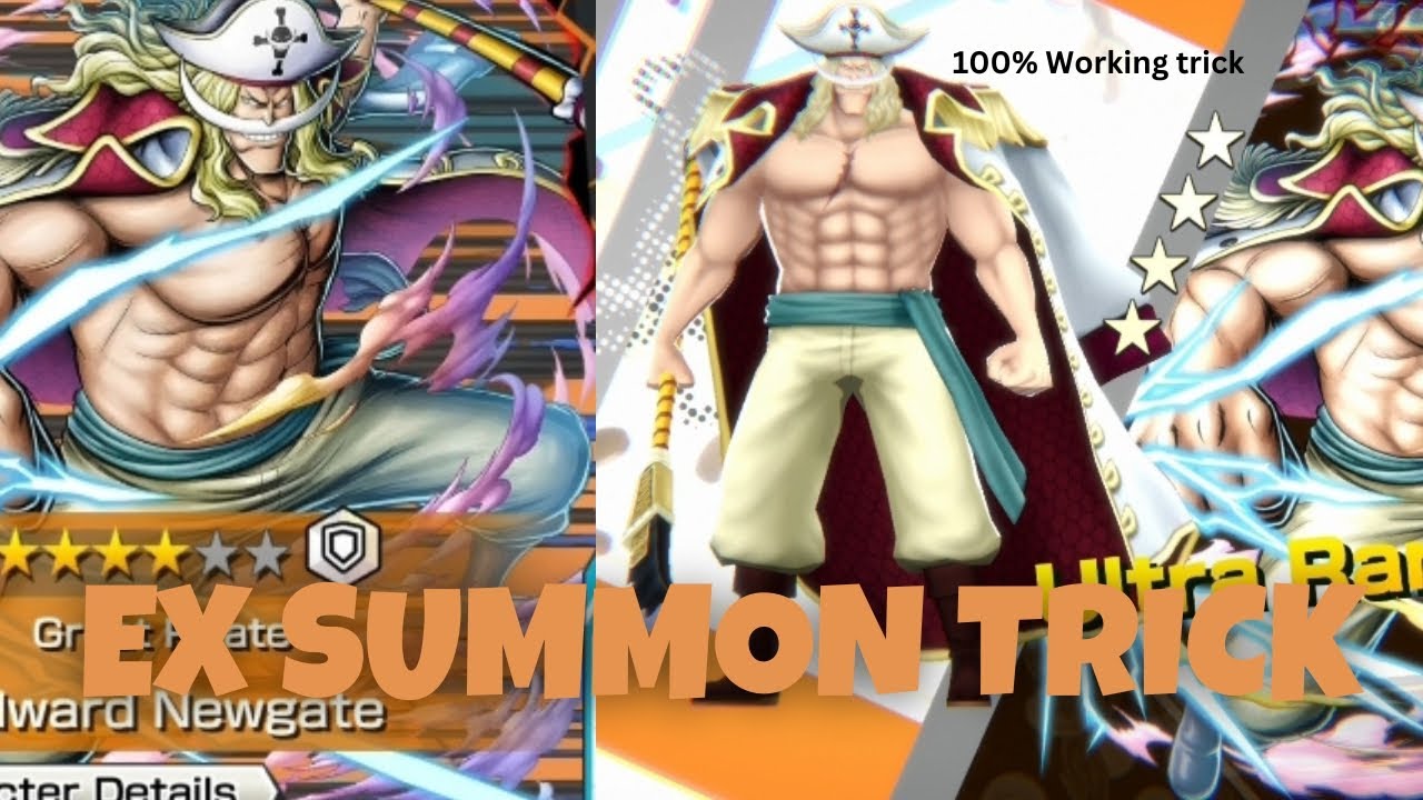 Summon your favourite OPBR character | Any EX summon trick