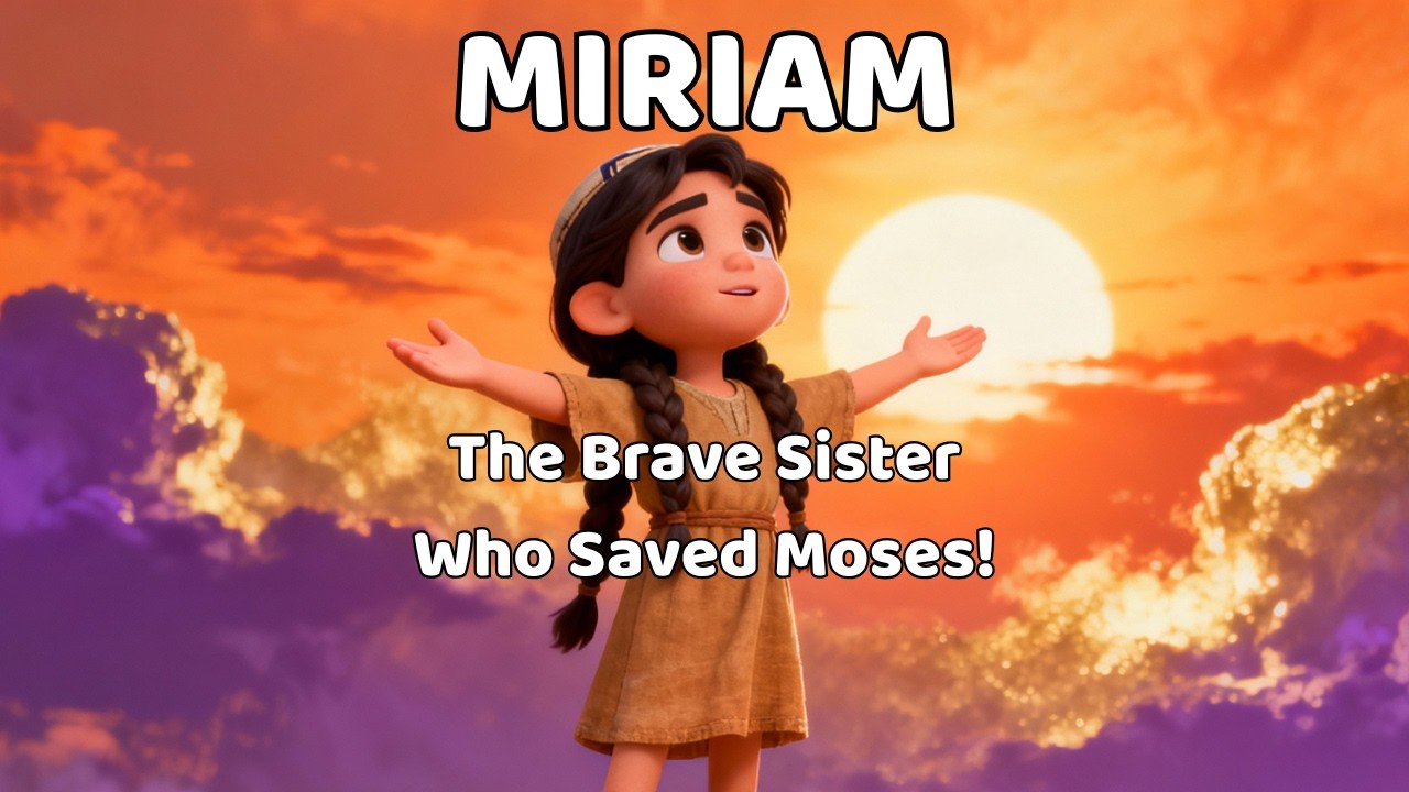 Miriam, Moses’ Sister | A Gentle Bible Story for Kids | Tiny Filii