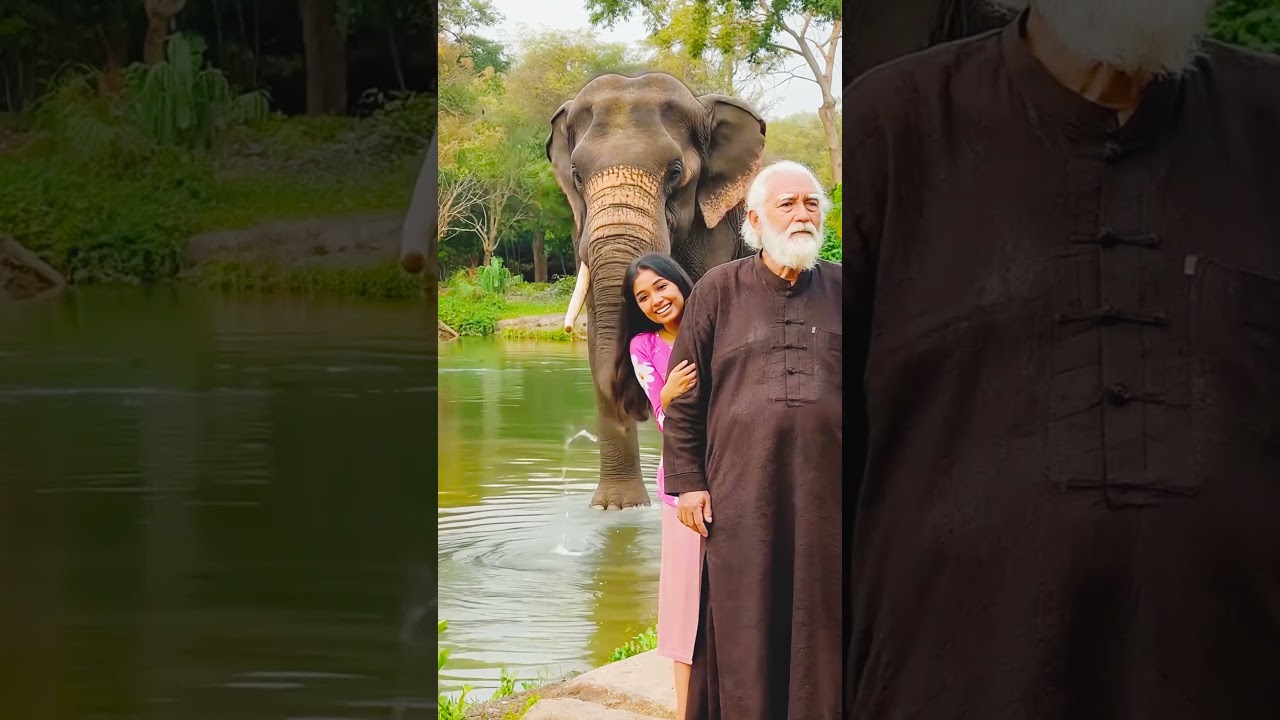 Peaceful ASMR Nature – Elephant by the River
