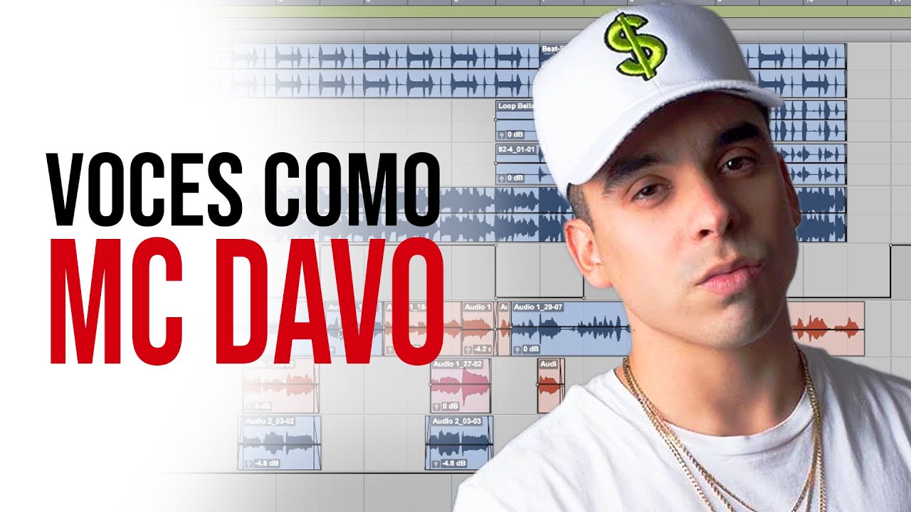 VOCES estilo MC DAVO | Como Grabar y Mezclar Voces de RAP