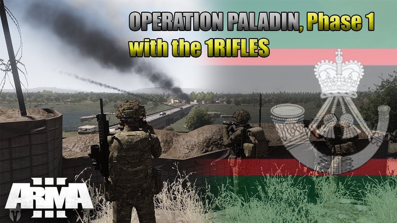 1st Battalion, The Rifles | Operation Paladin, Phase 1
