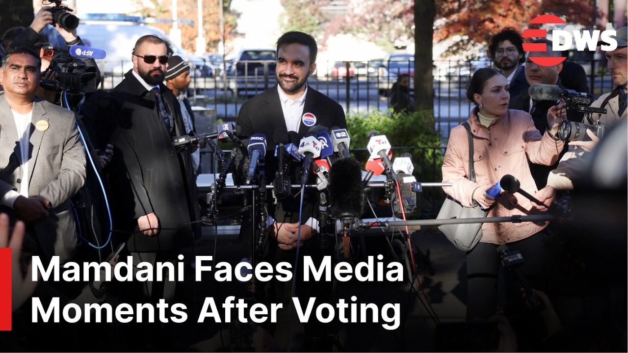 Full Press Gaggle: Zohran Mamdani Addresses Reporters After Voting in Astoria | AC1E