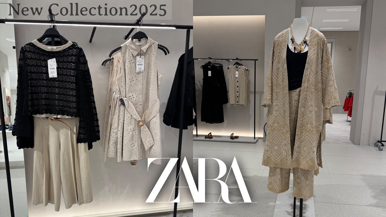 ZARA NEW WOMEN’S🌷SUMMER COLLECTION 2025 / ZARA HAUL 2025🎋💋