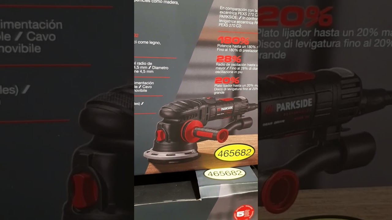 Smerigliatrice eccentrica #parkside #performance #lidl #lidltools #lidlparkside